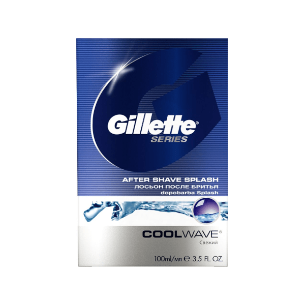 Image of Gillette Cool Wave Splash After Shave - 100ml