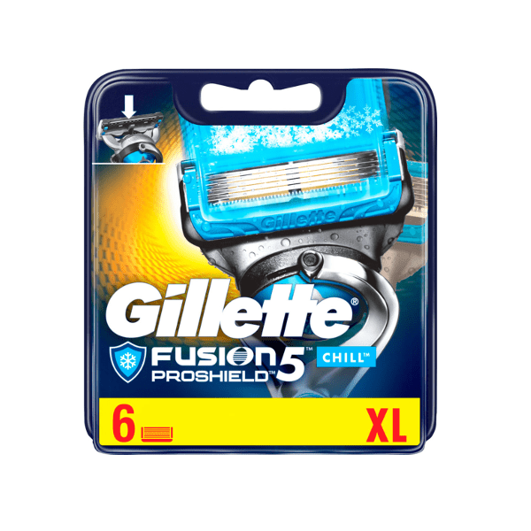 Image of Gillette Fusion5 Proshield Chill - 6er