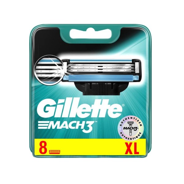 Image of Gillette Mach3 - 8er