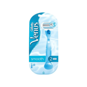 Gillette Venus Smooth Rasierer + 2 Klingen