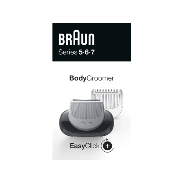 Image of Braun EasyClick Bodygroomer-Aufsatz Series 5-7